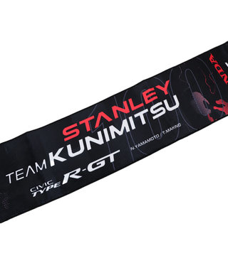HRC Honda RACING x スーパーGT コラボ マフラータオル STANLEY TEAM KUNIMITSU #100