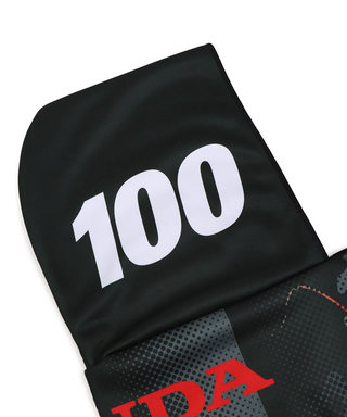 HRC Honda RACING x スーパーGT コラボ フード付き ビッグタオル STANLEY TEAM KUNIMITSU #100