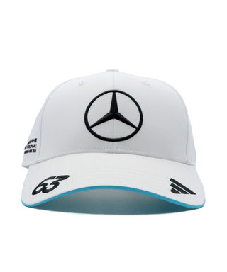 メルセデス AMG ペトロナス F1 チーム ジョージ・ラッセル キャップ ホワイト