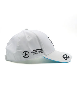メルセデス AMG ペトロナス F1 チーム ジョージ・ラッセル キャップ ホワイト