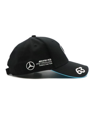 メルセデス AMG ペトロナス F1 チーム ジョージ・ラッセル キャップ ブラック