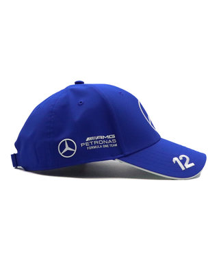 メルセデス AMG ペトロナス F1 チーム キミ・アントネッリ キャップ ブルー