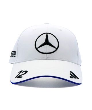 メルセデス AMG ペトロナス F1 チーム キミ・アントネッリ キャップ ホワイト