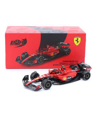 BBR 1/64スケール フェラーリ SF23 カルロス・サインツ 2023年 バーレーンGP /spk