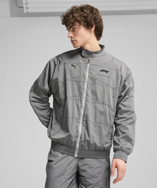PUMA FORMULA１ T7 オーバーサイズ トラックジャケット シルバー