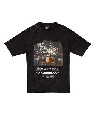 マクラーレン F1チーム NewEra ウォッシュ グラフィック オーバーサイズ Tシャツ