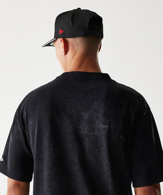 マクラーレン F1チーム NewEra ウォッシュ グラフィック オーバーサイズ Tシャツ