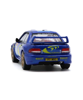 MINIGT 1/64スケール スバル インプレッサ WRC97 モンテカルロラリー 1998 3位入賞車 #3(左ハンドル) /spk