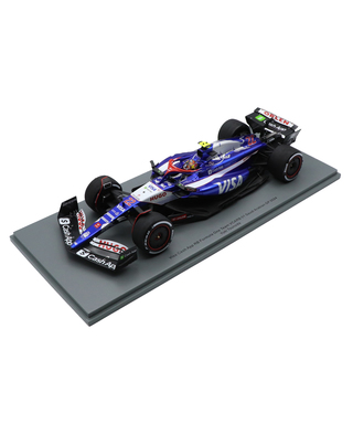 スパーク 1/18スケール VISA CASH APP RB F1 ホンダ VCARB 01 角田裕毅 2024年 サウジアラビアGP /24f1m
