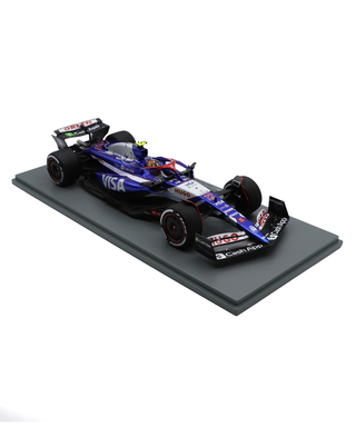 スパーク 1/18スケール VISA CASH APP RB F1 ホンダ VCARB 01 角田裕毅 2024年 サウジアラビアGP /24f1m