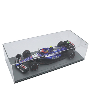 スパーク 1/18スケール VISA CASH APP RB F1 ホンダ VCARB 01 角田裕毅 2024年 サウジアラビアGP /24f1m