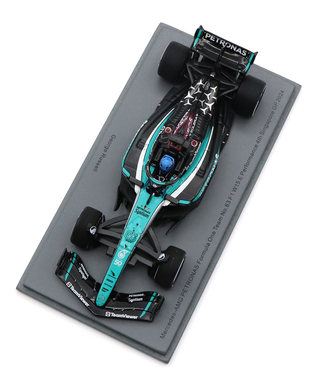 スパーク 1/43スケール メルセデスAMG ペトロナス F1 W15 Eパフォーマンス ジョージ・ラッセル 2024年 シンガポールGP 4位 /24f1m