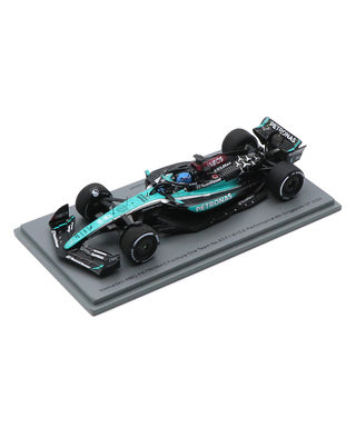 スパーク 1/43スケール メルセデスAMG ペトロナス F1 W15 Eパフォーマンス ジョージ・ラッセル 2024年 シンガポールGP 4位 /24f1m