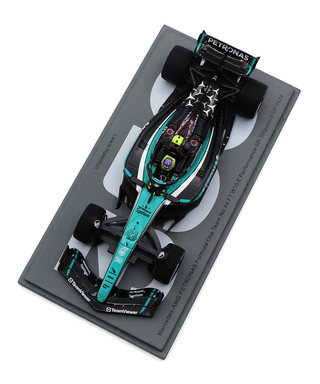 スパーク 1/43スケール メルセデスAMG ペトロナス F1 W15 Eパフォーマンス ルイス・ハミルトン 2024年 シンガポールGP 6位 /24f1m