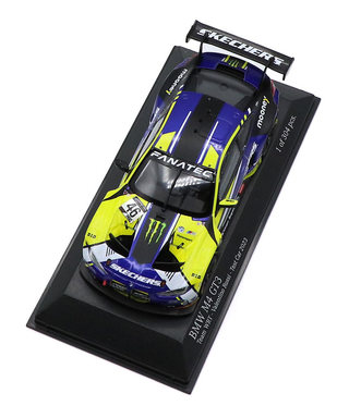 ミニチャンプス 1/43スケール BMW M4 GT3 TEAM WRT バレンティーノ･ロッシ 2023年 テストカー 