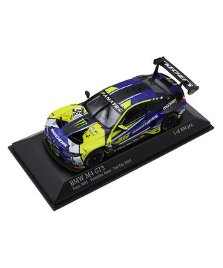 ミニチャンプス 1/43スケール BMW M4 GT3 TEAM WRT バレンティーノ･ロッシ 2023年 テストカー 