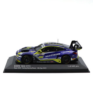 ミニチャンプス 1/43スケール BMW M4 GT3 TEAM WRT NO.46 バレンティーノ・ロッシ 2023年 スパ 24時間 