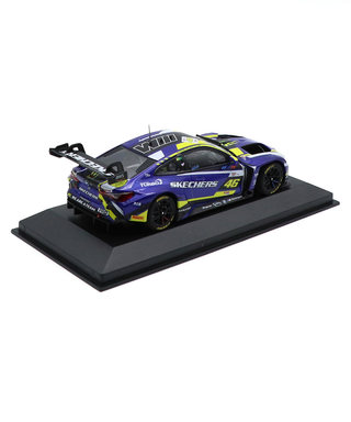 ミニチャンプス 1/43スケール BMW M4 GT3 TEAM WRT NO.46 バレンティーノ・ロッシ 2024年 ポール･リカール 4時間 