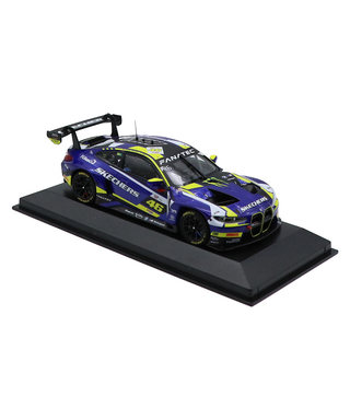 ミニチャンプス 1/43スケール BMW M4 GT3 TEAM WRT NO.46 バレンティーノ・ロッシ 2024年 ポール･リカール 4時間 