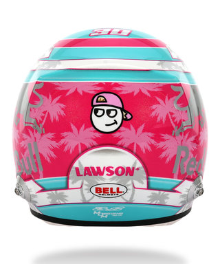 BELL 1/2スケール リアム・ローソン 2025年 マイアミGP VISA CASH APP RB F1 チーム ヘルメット
