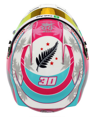 BELL 1/2スケール リアム・ローソン 2025年 マイアミGP VISA CASH APP RB F1 チーム ヘルメット