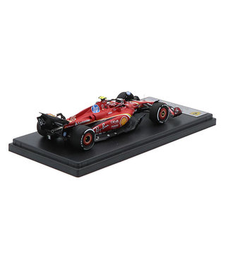 ルックスマート 1/43スケール フェラーリ SF24 カルロス・サインツ 2024年 アブダビGP 2位入賞 /24f1m