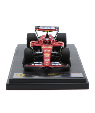 ルックスマート 1/43スケール フェラーリ SF24 カルロス・サインツ 2024年 アブダビGP 2位入賞 /24f1m