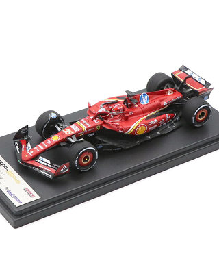 ルックスマート 1/43スケール フェラーリ SF24 シャルル・ルクレール 2024年 オースティンGP 優勝 /24f1m