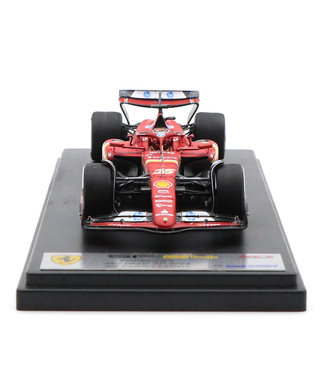 ルックスマート 1/43スケール フェラーリ SF24 シャルル・ルクレール 2024年 アブダビGP 3位入賞 /24f1m