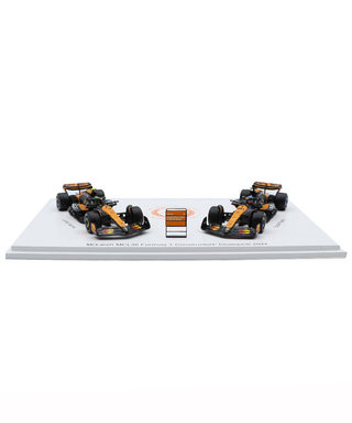 スパーク 1/64スケール マクラーレンF1チーム MCL38 ランド・ノリス ＆ オスカー・ピアストリ 2024年 コンストラクターズチャンピオン セット/spk