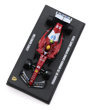 ルックスマート 1/64スケール フェラーリ SF-25 ルイス・ハミルトン 2025年 中国GP スプリントレース 優勝 /spk