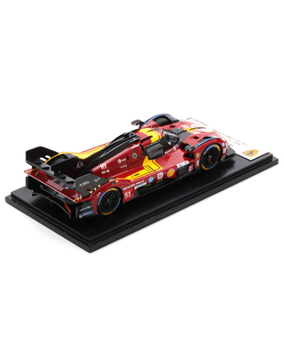ルックスマート 1/43スケール フェラーリ 499P No.51 AF CORSE 2025年 ルマン24時間レース 3位入賞