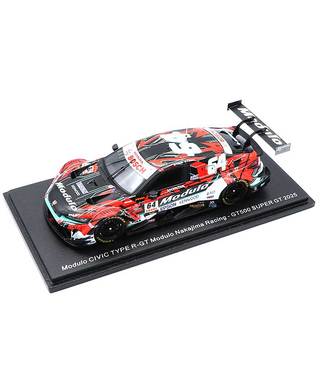 スパーク 1/43スケール Modulo CIVIC TYPE R-GT Modulo Nakajima Racing NO.64 伊沢拓也 / 大草りき スーパーGT 2025年 GT500