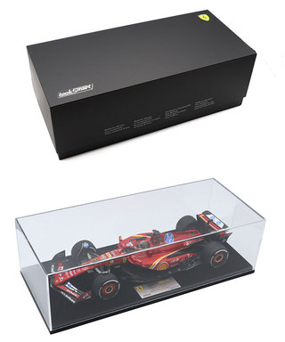 ルックスマート 1/18スケール フェラーリ SF-24 シャルル・ルクレール 2024年 モンツァGP 優勝 /24f1m