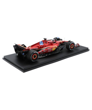 ルックスマート 1/18スケール フェラーリ SF-24 シャルル・ルクレール 2024年 アメリカ（オースティン）GP 優勝 /24f1m